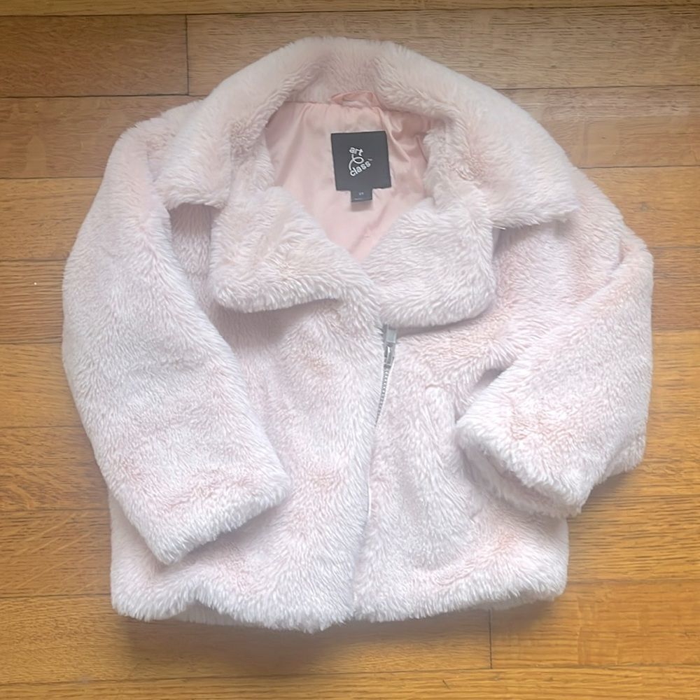 Girls Faux Fur Jacket